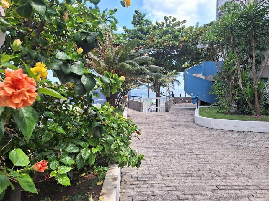 Duplex Pe Na Areia, Praia Do Tombo - Guaruja/Sp. 外观 照片